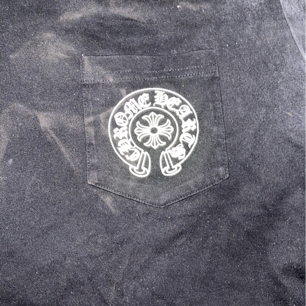Chrome Hearts Horse Shoe Logo Pocket T-Shirt